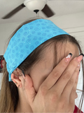 Blue Whimsy Swirl Headband