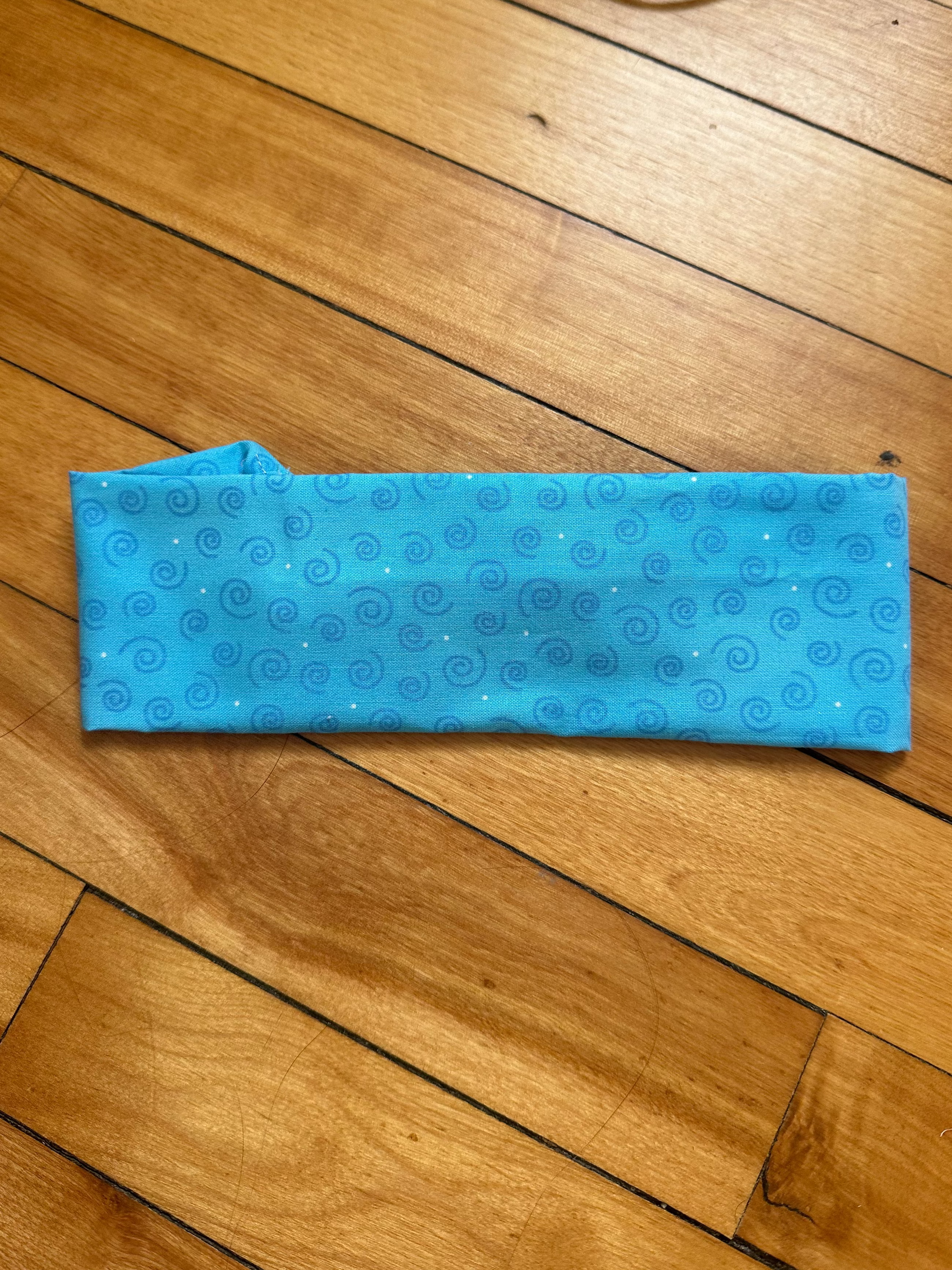 Blue Whimsy Swirl Headband