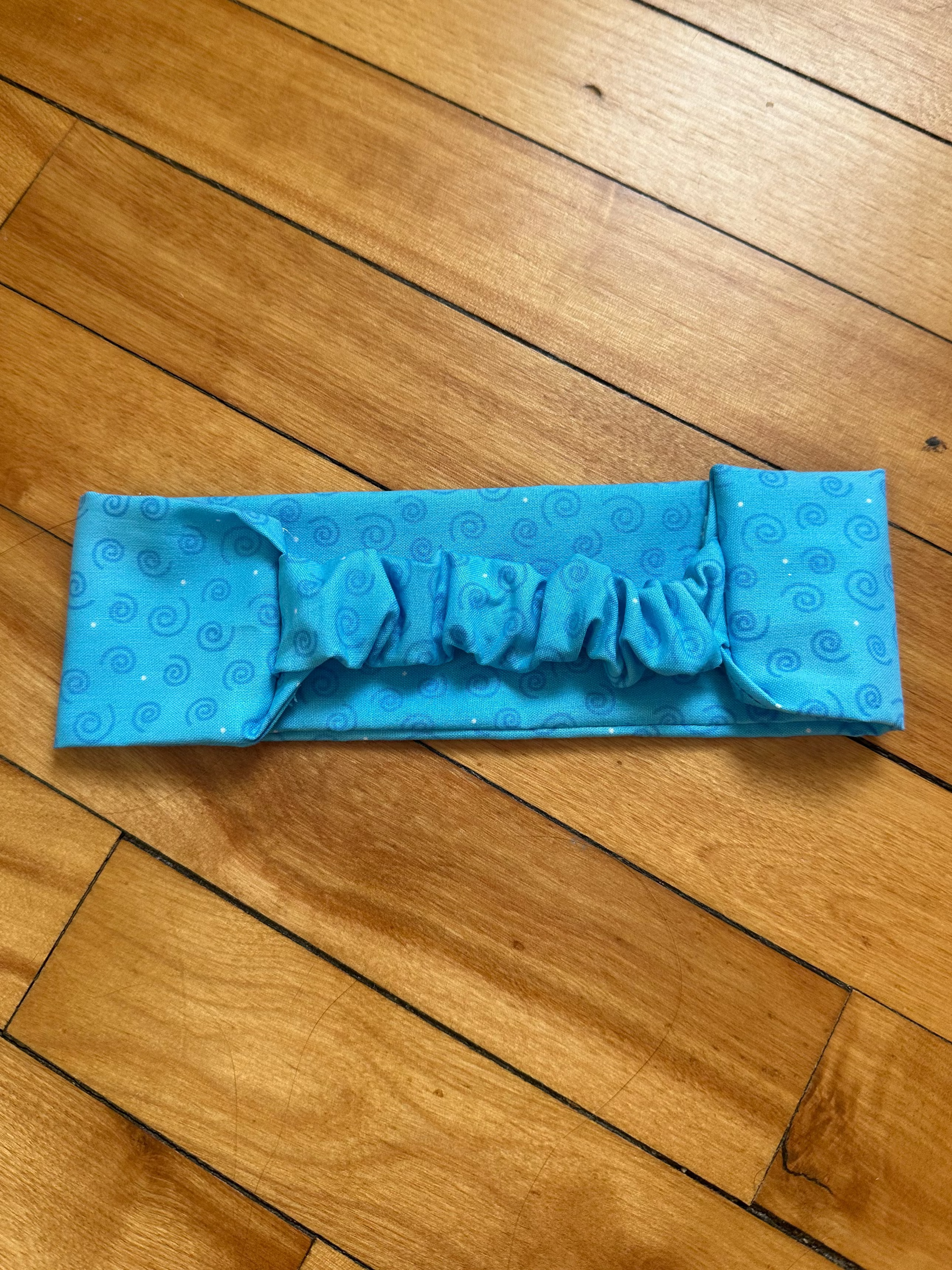 Blue Whimsy Swirl Headband