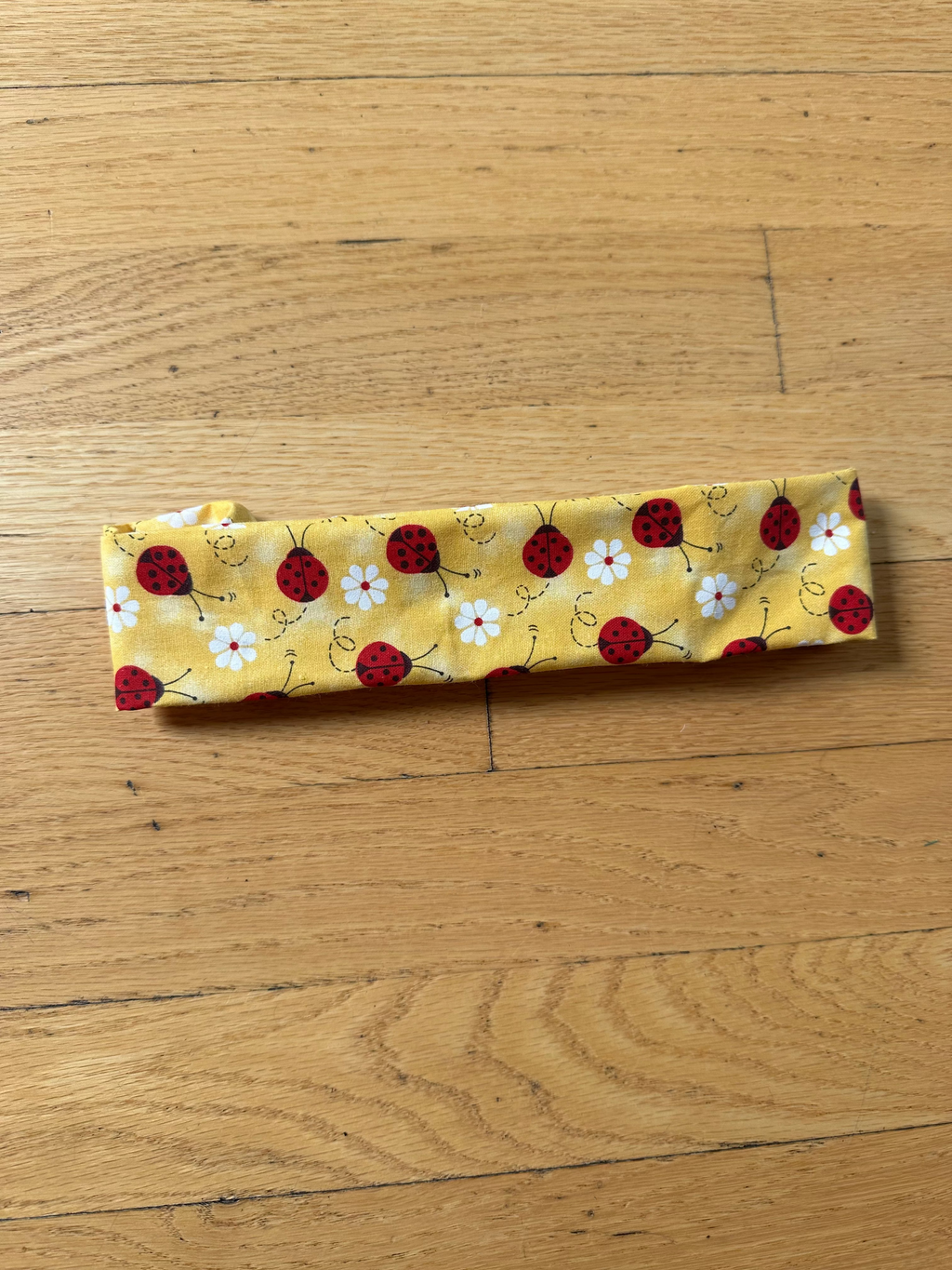 Yellow Ladybug Headband