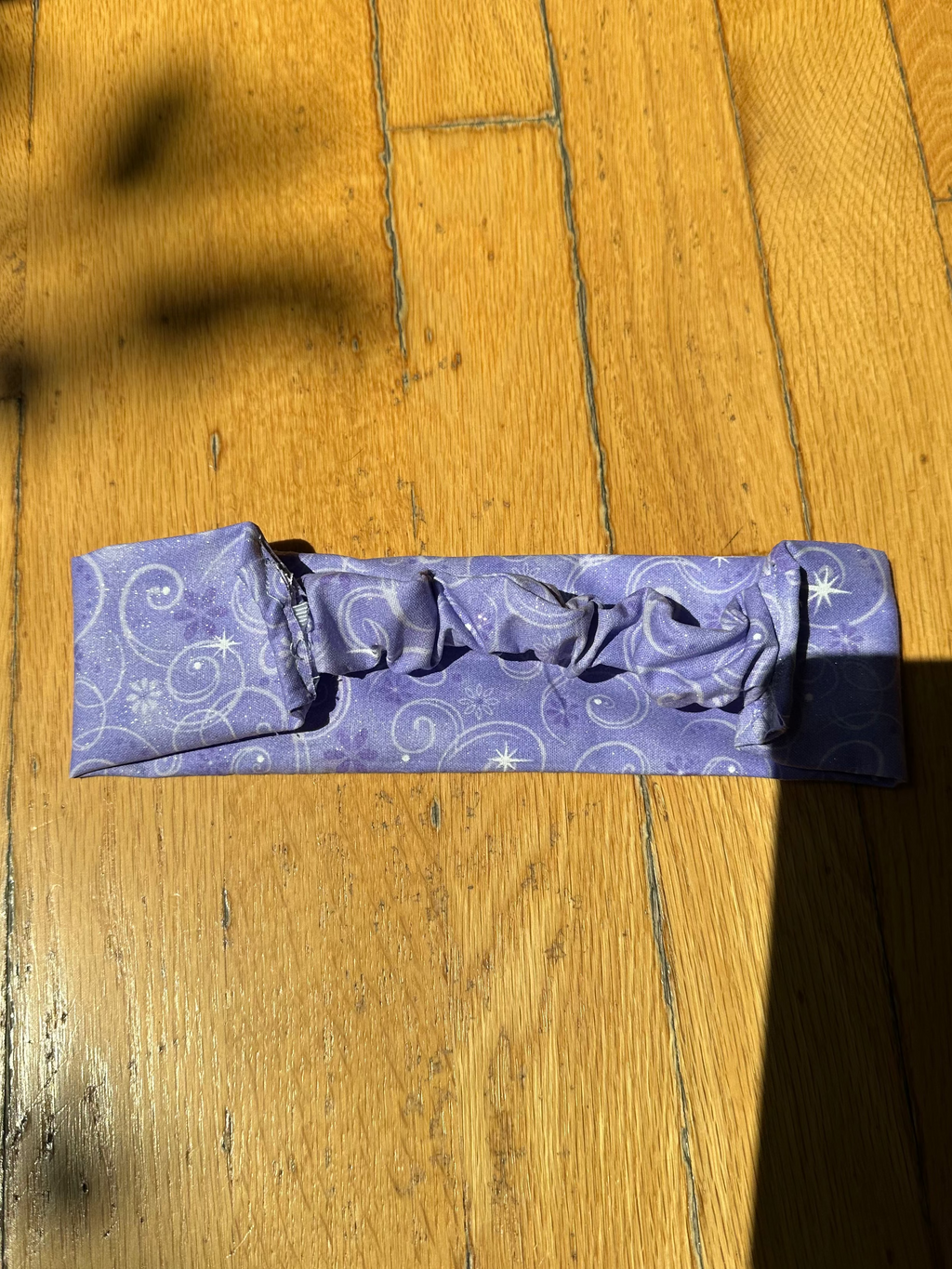 Purple and White Whimsical Sparkle Headband